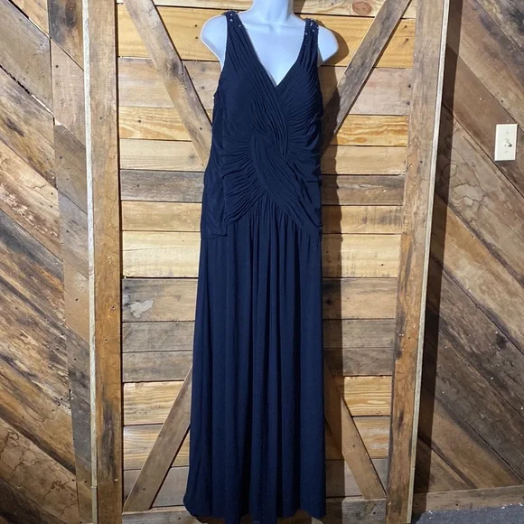 Navy Blue Ignite Evening Cocktail Dress Ignite Evenings Dresses Ignite  Evenings Navy Blue Evening